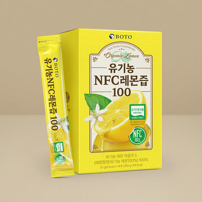 [BOTO] Organic NFC Lemon Juice 20g 14 packs (1 box)