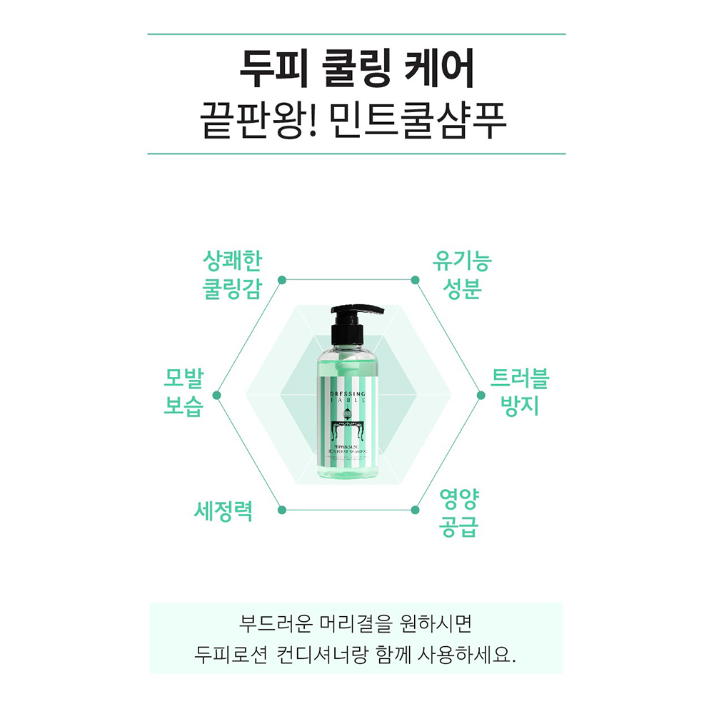 [DressingTable] Mint Cool Shampoo