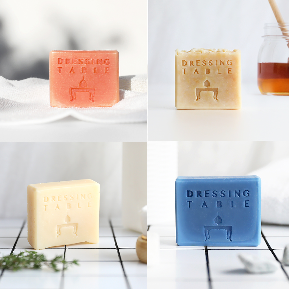 [DressingTable] 4 kinds of soap