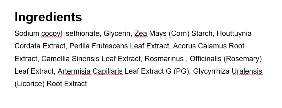 ERIGERON All in one Vegan Heartleaf Green Shampoo Ball