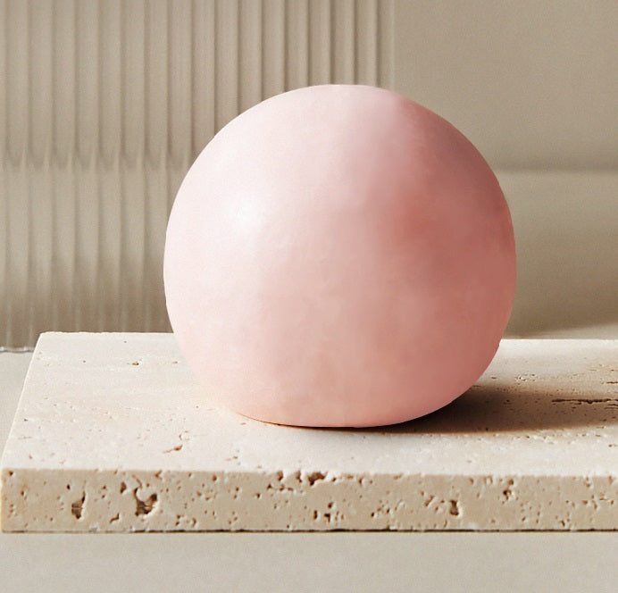 [Erigeron] Vegan Body Wash Ball (BHA) in pink