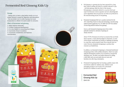 [OsonDoson] Fermented red ginseng juice Kids Up 10ml 30sticks