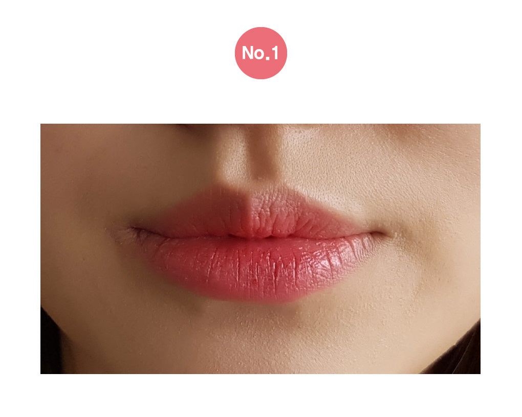 lips showing color of lip balm shade number 1