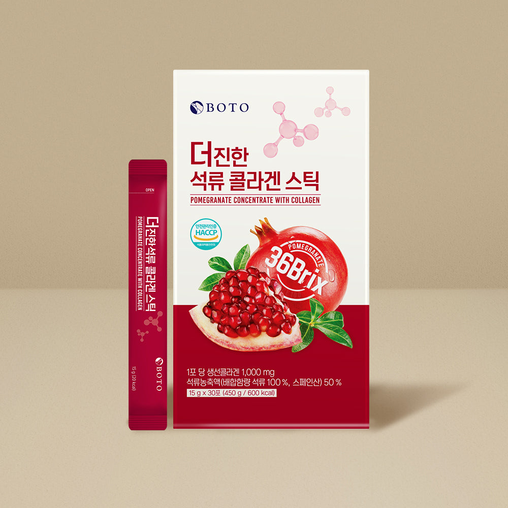 [BOTO] Thick Pomegranate Collagen Stick 15g30p